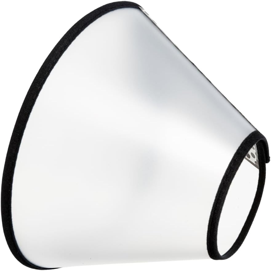 Chalesco Colar Elizabetano nº 1 para Cães e Gatos | 12cm Altura, Ajustável 15–18cm, Proteção Pós-Cirúrgica