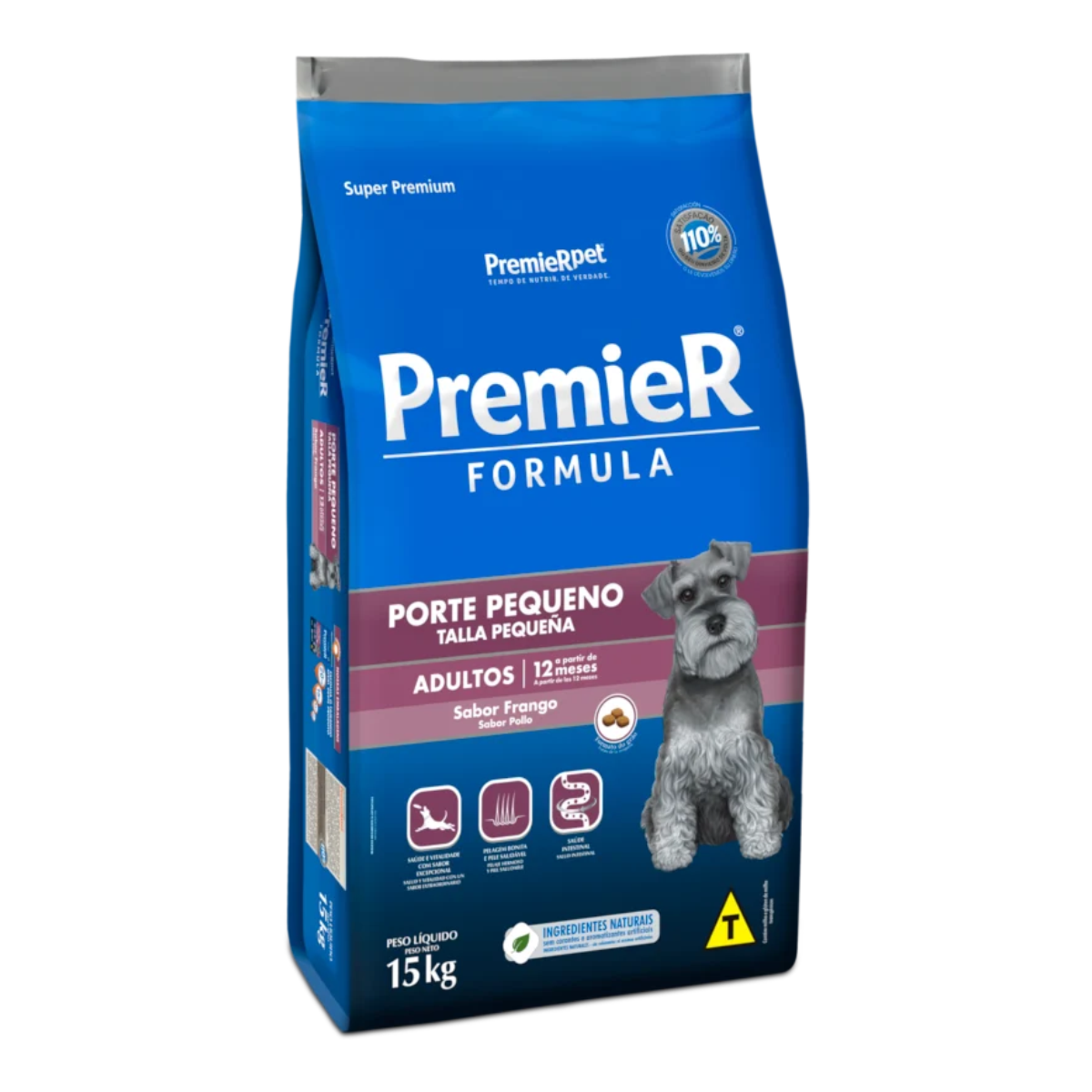 Premier Pet Ração Para Cachorros Adultos Raças Pequenas Frango